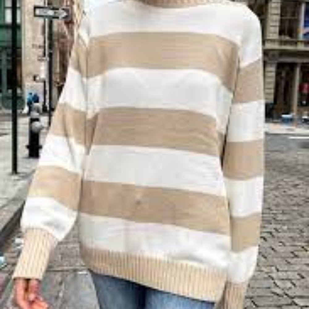 Brandy Melville Striped Brianna Sweater